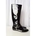Patent leather boots Yves Saint Laurent