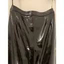 Buy Yves Saint Laurent Patent leather mid-length skirt online - Vintage