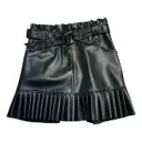 Patent leather mini skirt Zara