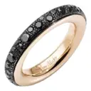 Iconica pink gold ring Pomellato
