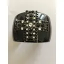 Buy Christian Lacroix Black Plastic Bracelet online