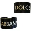 Black Plastic Bracelet Dolce & Gabbana