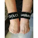 Dolce & Gabbana Black Plastic Bracelet for sale