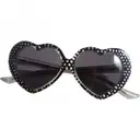 Black Plastic Sunglasses Moschino