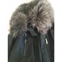 Black Polyester Coat Barbara Bui
