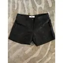 Black Polyester Shorts Blumarine