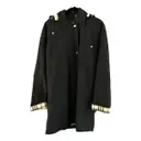 Black Polyester Coat Burberry