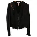Black Polyester Jacket Christian Lacroix