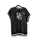 Black Polyester T-shirt Dolce & Gabbana