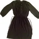 Black Polyester Dress Sandro