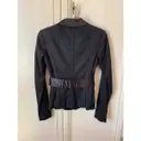 Buy Elisabetta Franchi Black Polyester Jacket online