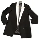 Black Polyester Jacket Elisabetta Franchi