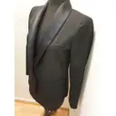 Black Polyester Jacket Emporio Armani