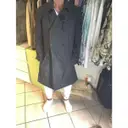 Black Polyester Coat Gucci