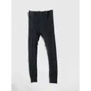 Buy Issey Miyake Black Polyester Trousers online