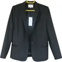 Black Polyester Jacket Sandro