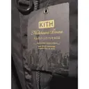 Buy Kith Black Polyester Coat online