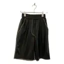 Black Polyester Shorts Nanushka