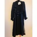 Trench coat Noir Kei Ninomiya