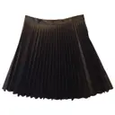 Black Polyester Skirt Lover