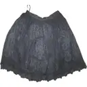 Black Polyester Skirt Manoush