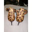 Shark pony-style calfskin sandals Givenchy