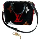 Speedy Bandoulière shearling handbag Louis Vuitton