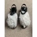 Topshop Unique Shearling mules & clogs for sale