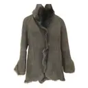 Shearling coat Trussardi