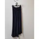 Buy Ann Demeulemeester Silk maxi skirt online