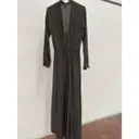 Attic And Barn Silk maxi dress for sale