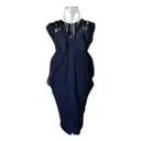 Silk mid-length dress Balenciaga