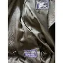 Silk trench coat Burberry - Vintage