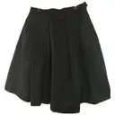 Silk mid-length skirt Dior - Vintage