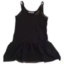 Black Silk Dress Virginie Castaway