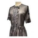 Buy Ganni Silk maxi dress online