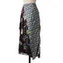 Jason Wu Silk maxi skirt for sale