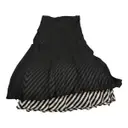 Silk maxi skirt Moschino Cheap And Chic