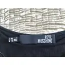 Silk mini dress Moschino Love