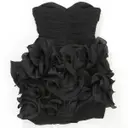 Notte by Marchesa Black Silk Dress for sale