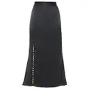 Silk mid-length skirt Olivia Rubin