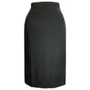 Silk mid-length skirt Pierre Cardin - Vintage