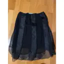 Buy Prada Silk mid-length skirt online
