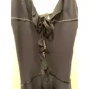 Silk mid-length dress Roberto Cavalli