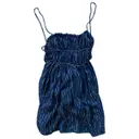 Silk mini dress Saint Laurent