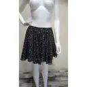 Silk mini skirt Saint Laurent