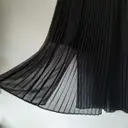 Buy STEFANEL Silk mid-length skirt online