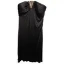Silk mid-length dress Versus - Vintage