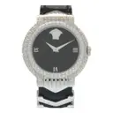 Gianni Versace Silver watch for sale - Vintage
