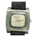 Silver watch Longines - Vintage